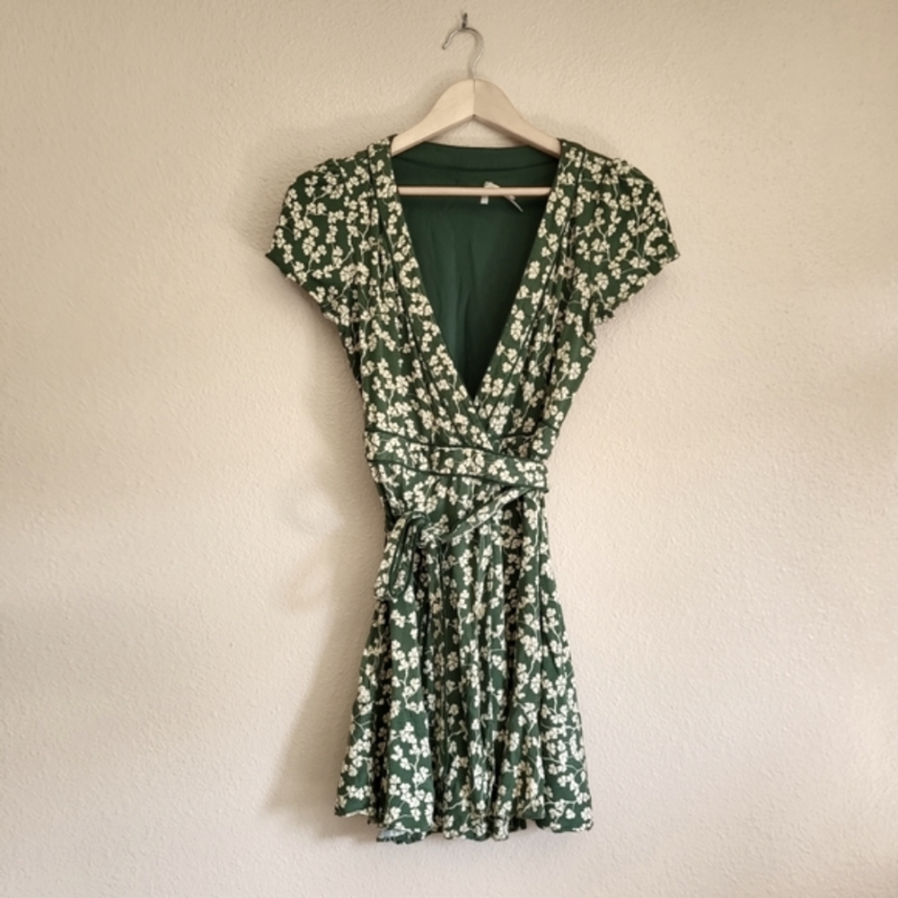 Kimchee Blue Rita Wrap Dress by Urban Outfitters